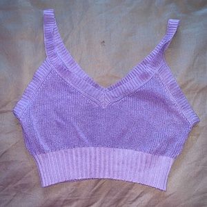 Girls Solid Knit Cami Top